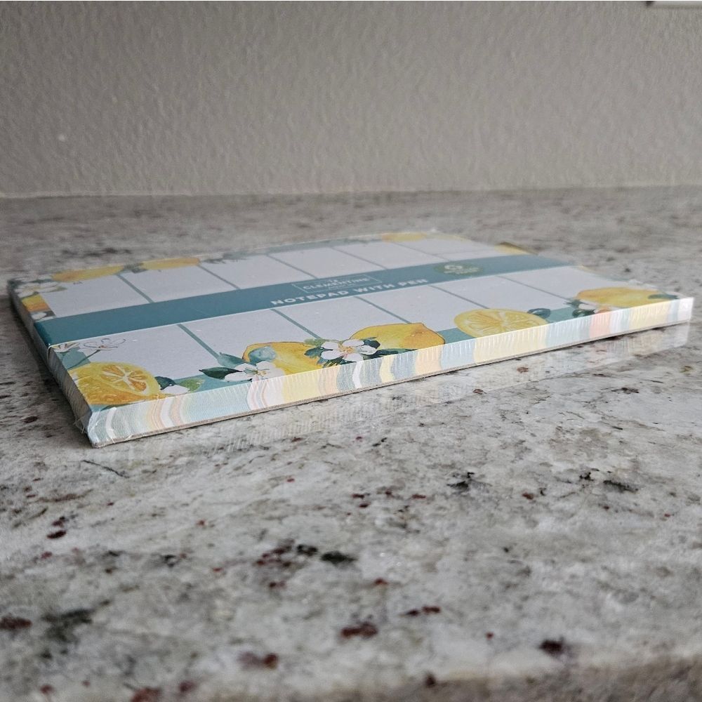 Clementine Calendar Notepad Set with Pen - Picture 8 of 10